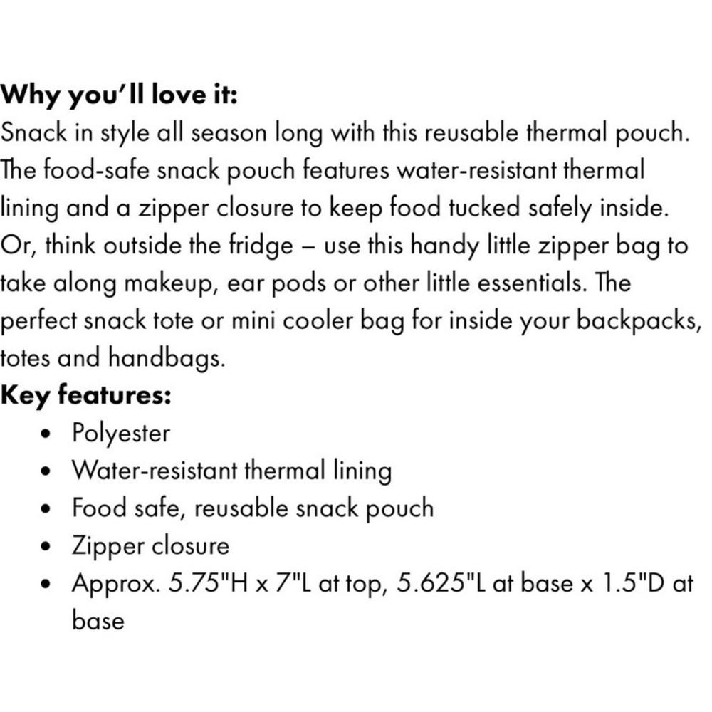 Hocus Pocus Snack Pouch - Picture 3 of 3